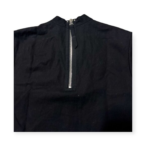 Alexander Wang Black Mini Dress with Studs, Size‎ 10 - Picture 9 of 13